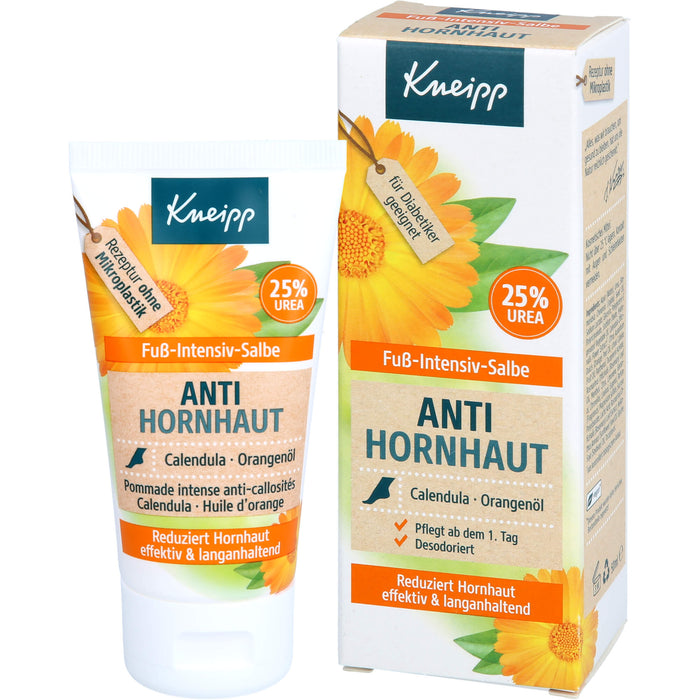 Kneipp Fuß-Intensiv-Salbe Anti Hornhaut, 50 ml Onguent