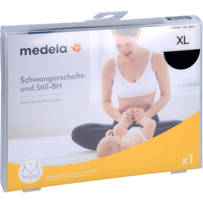 medela Schwangerschafts- und Still-BH XL schwarz, 1 pc Bustier