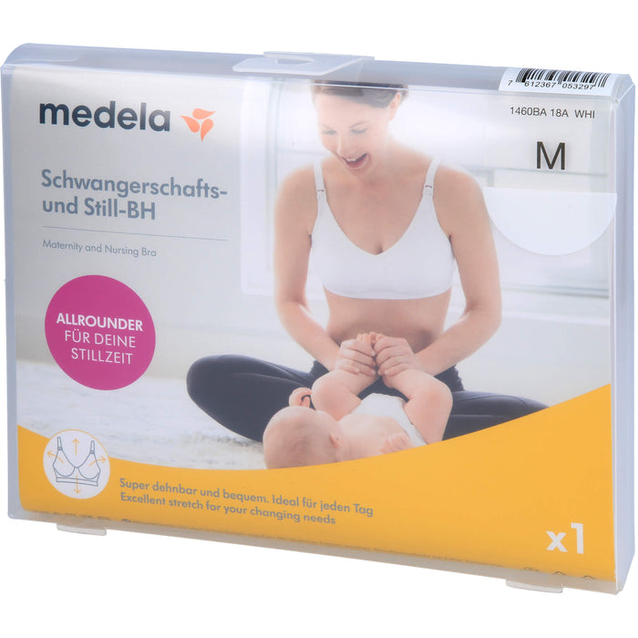 Medela Schwangerschafts- und Still BH M weiß, 1 St