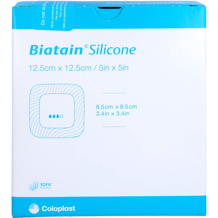 Biatain Silicone Schaumverband 12,5x12,5cm, 10 St VER