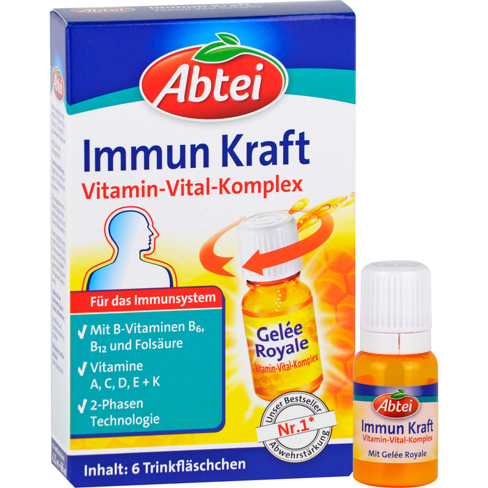 Abtei Immun Kraft Vitamin-Vital-Komplex Trinkampullen, 5 pcs. Ampoules