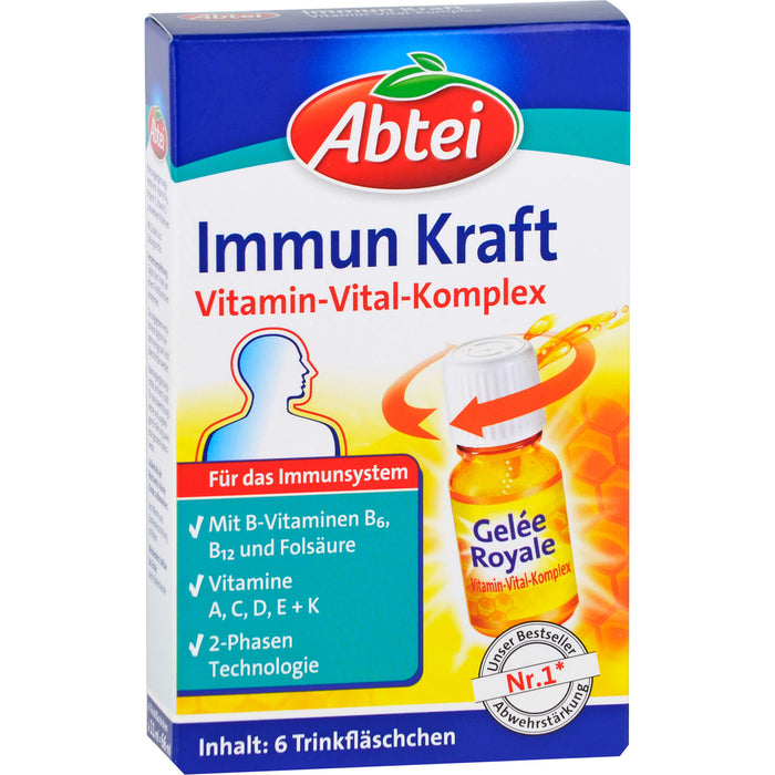 Abtei Immun Kraft Vitamin-Vital-Komplex Trinkampullen, 5 St. Ampullen