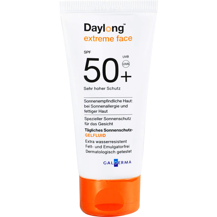 Daylong Extreme Gelfluid face SPF 50+, 50 ml GEL