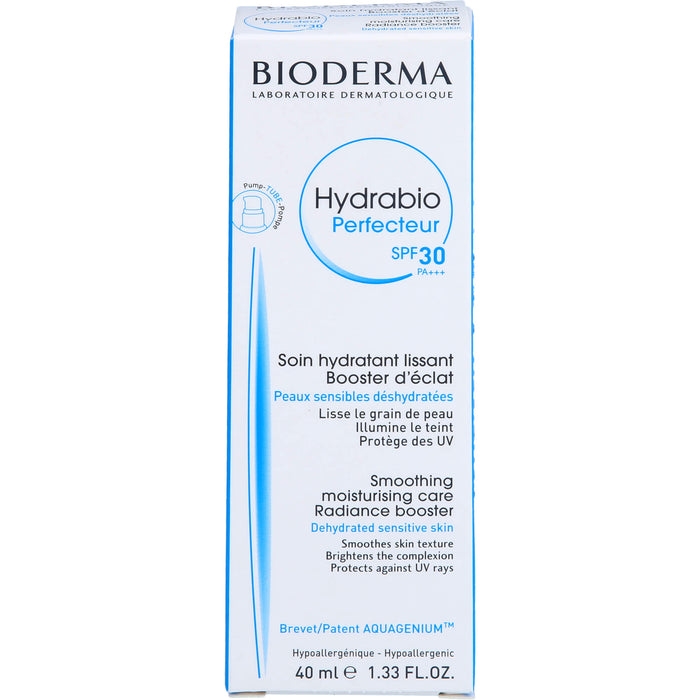 BIODERMA Hydrabio Perfecteur SPF 30 Feuchtigkeitscreme, 40 ml Creme