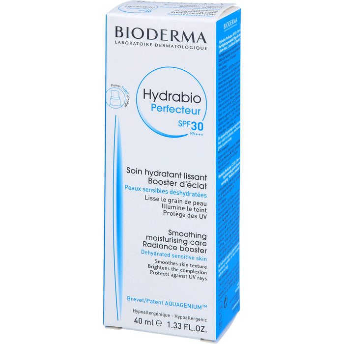 BIODERMA Hydrabio Perfecteur SPF 30 Feuchtigkeitscreme, 40 ml Cream