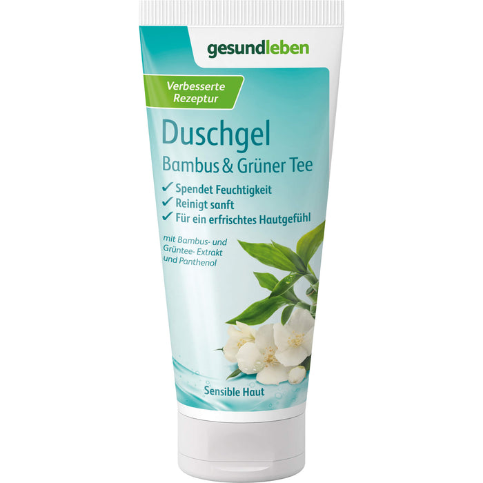 gesund leben Duschgel Bambus & Grüner Tee, 200 ml XDG