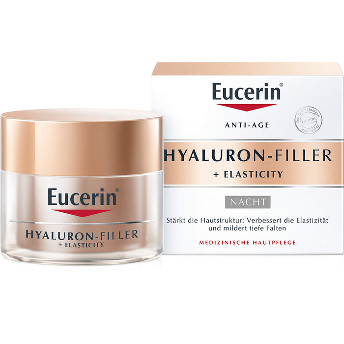 Eucerin Anti-Age Hyaluron-Filler Nachtpflege Creme, 50 ml Creme