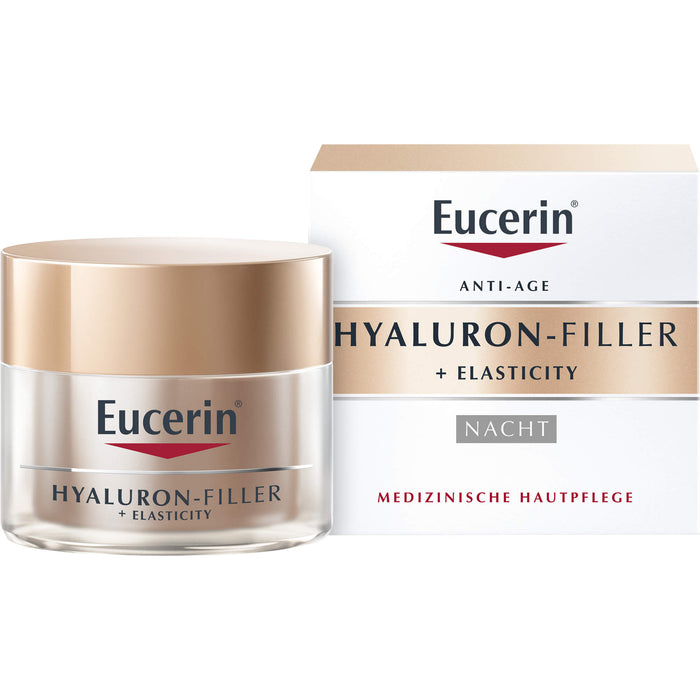 Eucerin Anti-Age Hyaluron-Filler Nachtpflege Creme, 50 ml Crème