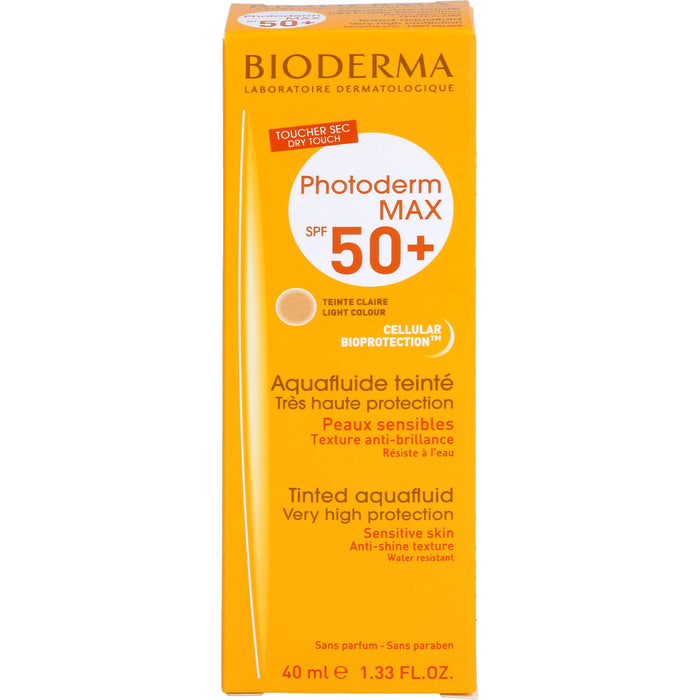 BIODERMA Photoderm MAX SPF 50+ Aquafluid getönt hell, 40 ml Lösung