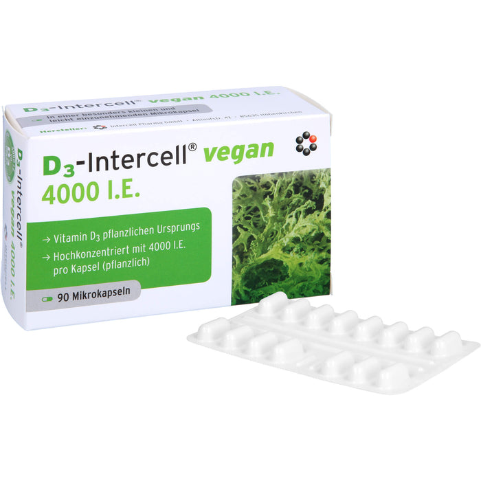 D3-Intercell Vegan 4,000 I.E., 90 St KAP