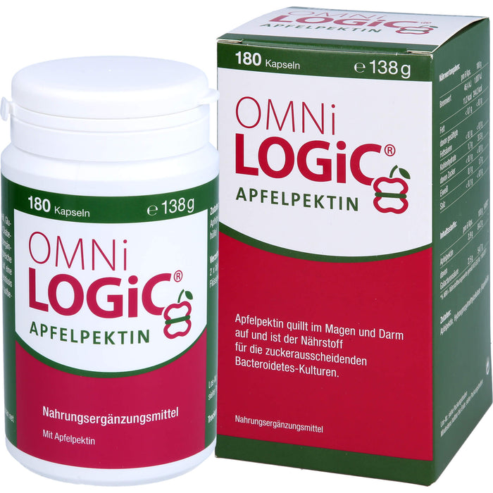 OMNi-LOGiC Apfelpektin Kapseln, 180 pc Capsules