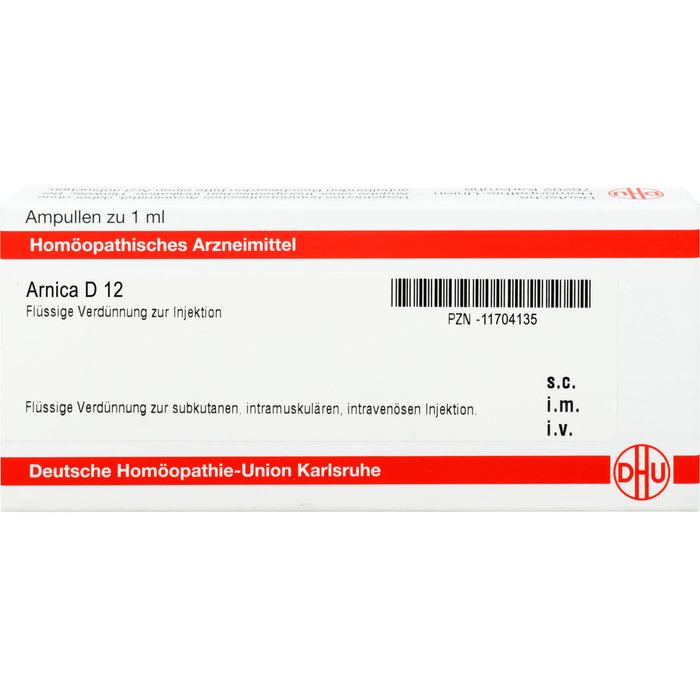 DHU Arnica D12 Ampullen, 8 St. Ampullen