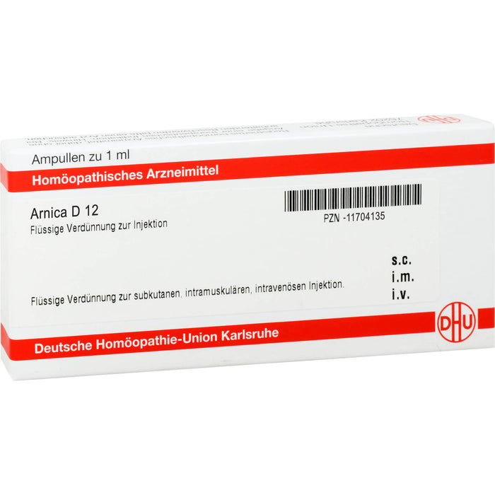 DHU Arnica D12 Ampullen, 8 St. Ampullen