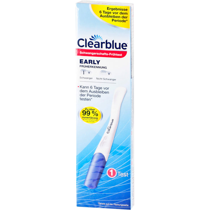 Clearblue Schwangerschaftstest zur frühen Erkennung, 1 pcs. Test