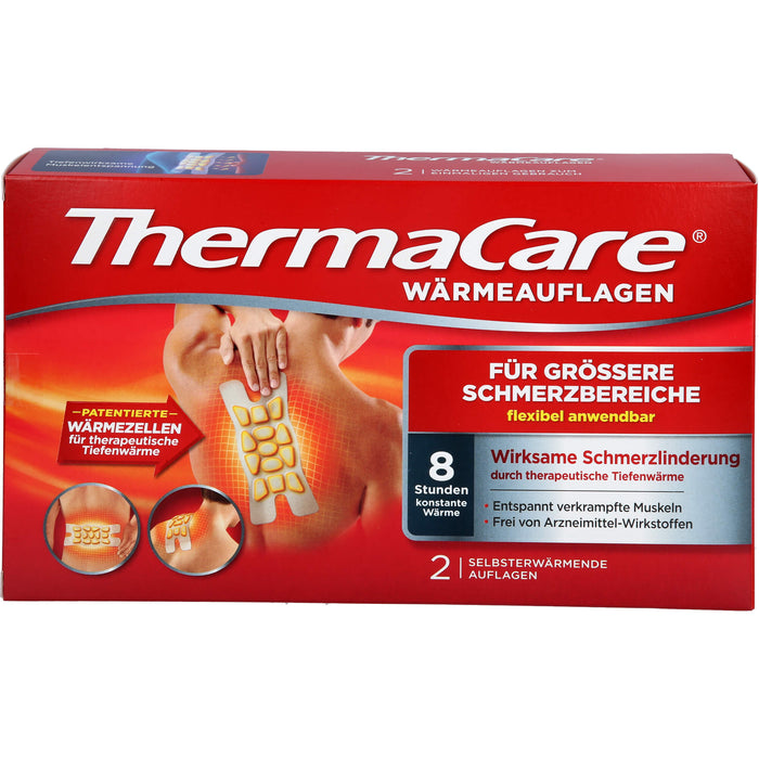 ThermaCare Wärmeauflagen Flexibel XL, 2 St. Pflaster