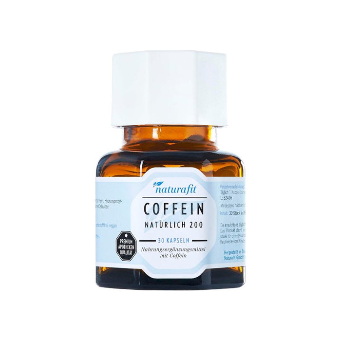 naturafit Coffein natürlich Kapseln, 30 pcs. Capsules