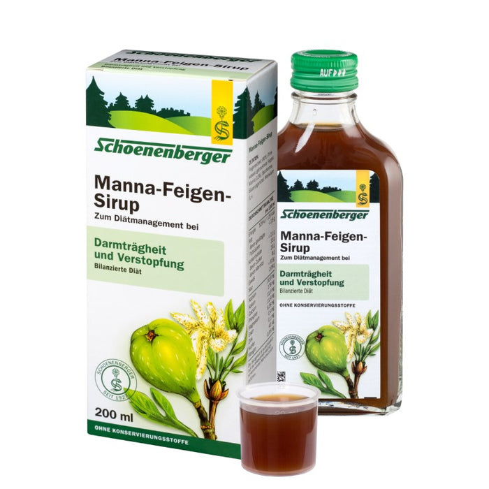 Schoenenberger Manna-Feigen-Sirup, 200 ml Solution