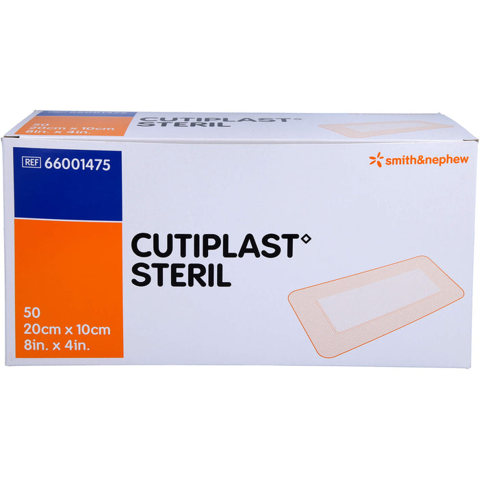 CUTIPLAST Steril Wundverband 10x20 cm, 50 St VER