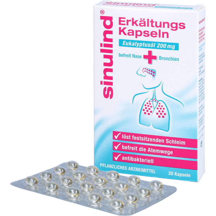 sinulind Erkältungs Kapseln, 20 pcs. Capsules