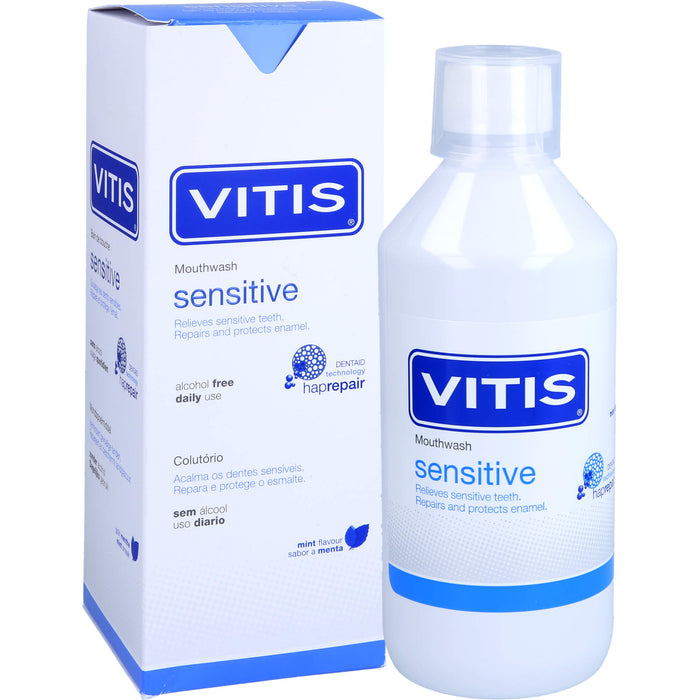 VITIS sensitive Mundspülung, 500 ml MUW