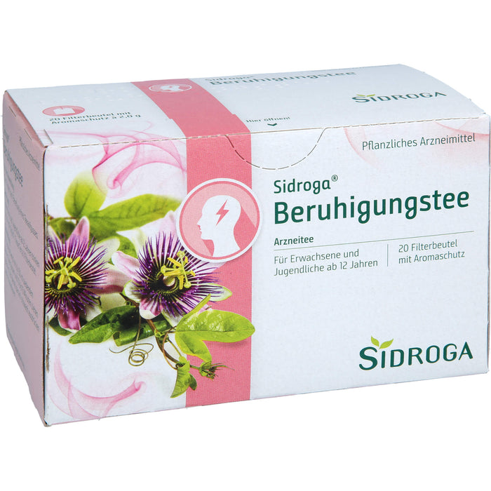 Sidroga Beruhigungstee bei nervösen Unruhezuständen, 20 pc Sac filtrant