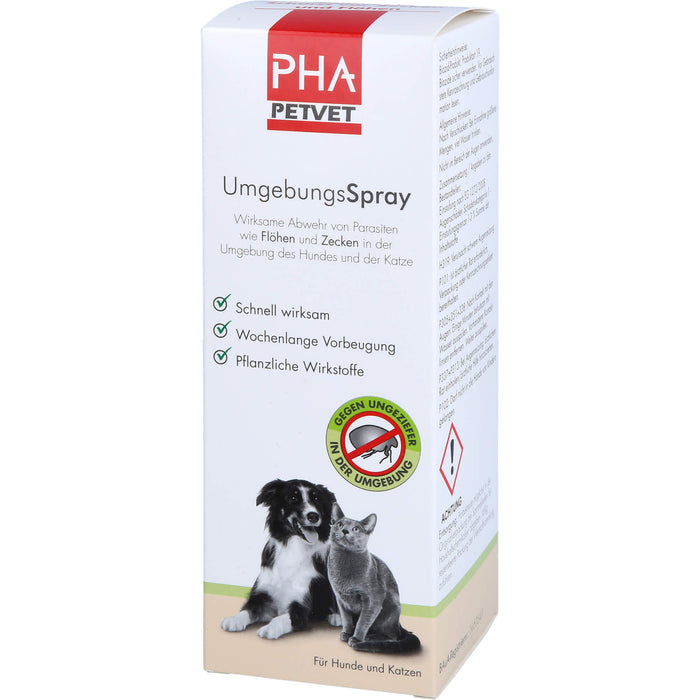 PHA UmgebungsSpray für Hunde und Katzen, 150 ml SPR