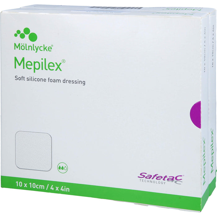 MEPILEX 10x10cm Schaumverband, 10 St VER