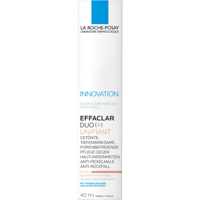 LA ROCHE-POSAY Innovation Effaclar Duo(+) Getönte Pflege, 40 ml Cream