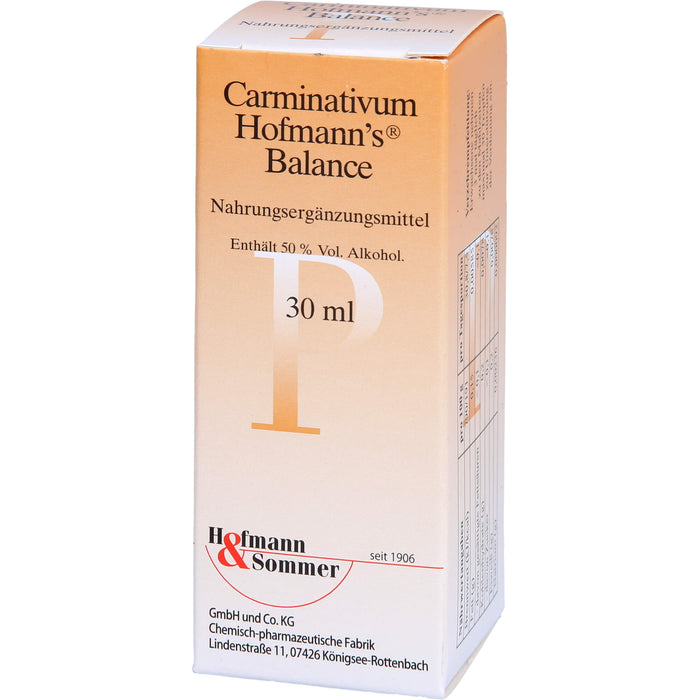 Carminativum Hofmann's Balance, 30 ml FLE