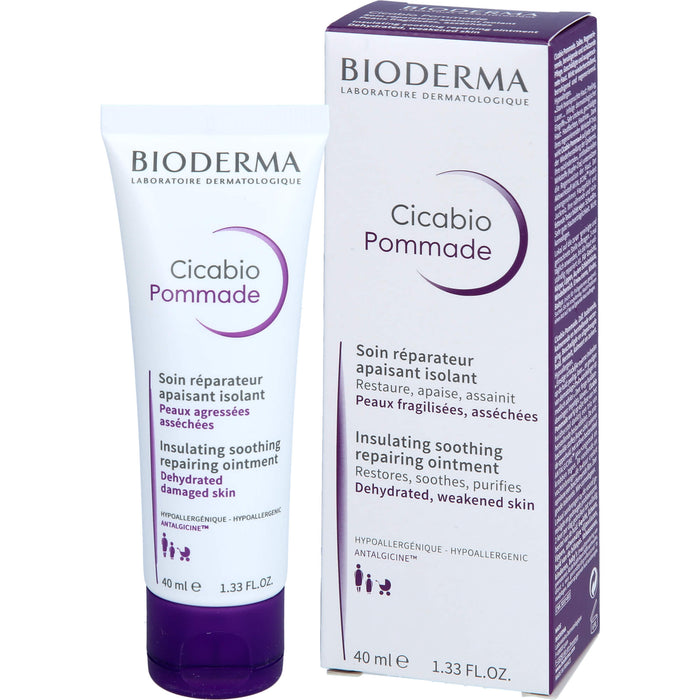 BIODERMA Cicabio Pommade Wundpflege Salbe, 40 ml Salbe