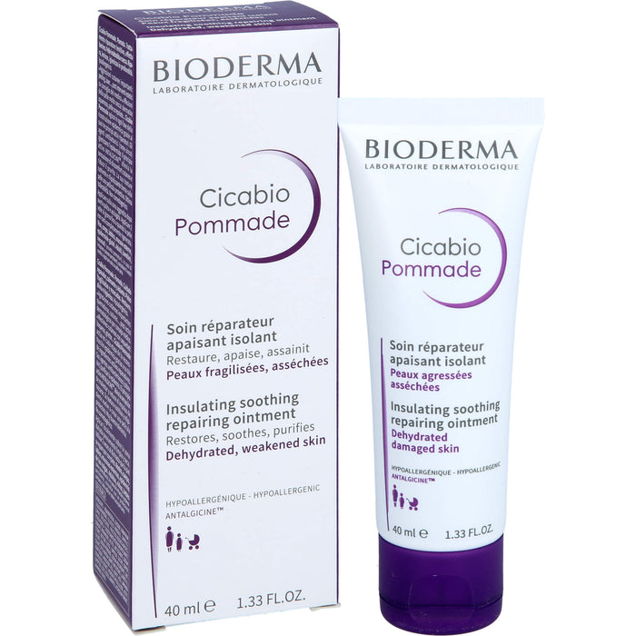 BIODERMA Cicabio Pommade Wundpflege Salbe, 40 ml Onguent