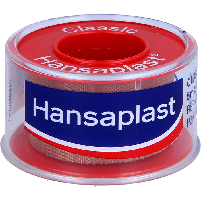 HANSAPLAST Fixierpflaster Classic 2,5 cm x 5 m, 1 St. Pflaster