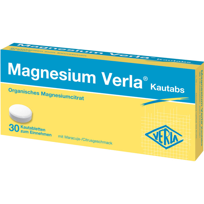 Magnesium Verla Kautabs , 30 pc Tablettes