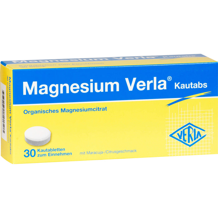 Magnesium Verla Kautabs , 30 St. Tabletten