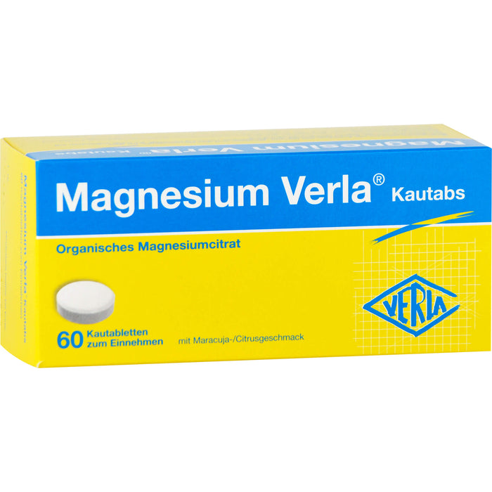 Magnesium Verla Kautabs , 60 St. Tabletten