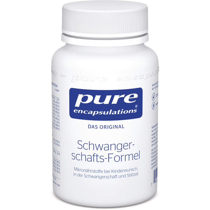 PURE ENCAPSULATIONS Schwangerschafts-Formel, 30 St KAP