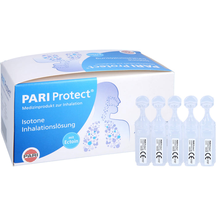 PARI ProtECT Inhalationslösung mit Ectoin 10x2,5ml, 150 ml Solution