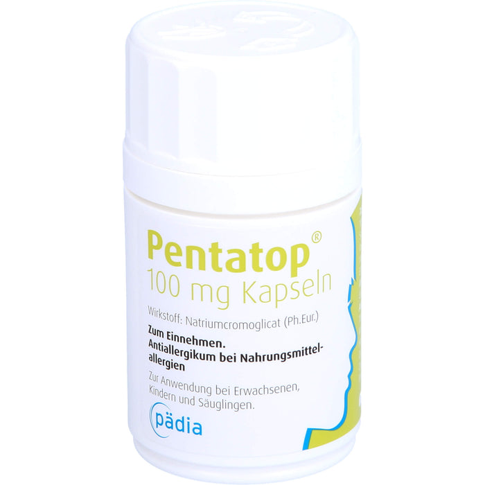 Pentatop 100 mg Kapseln bei Nahrungsmittelallergien, 50 pc Capsules