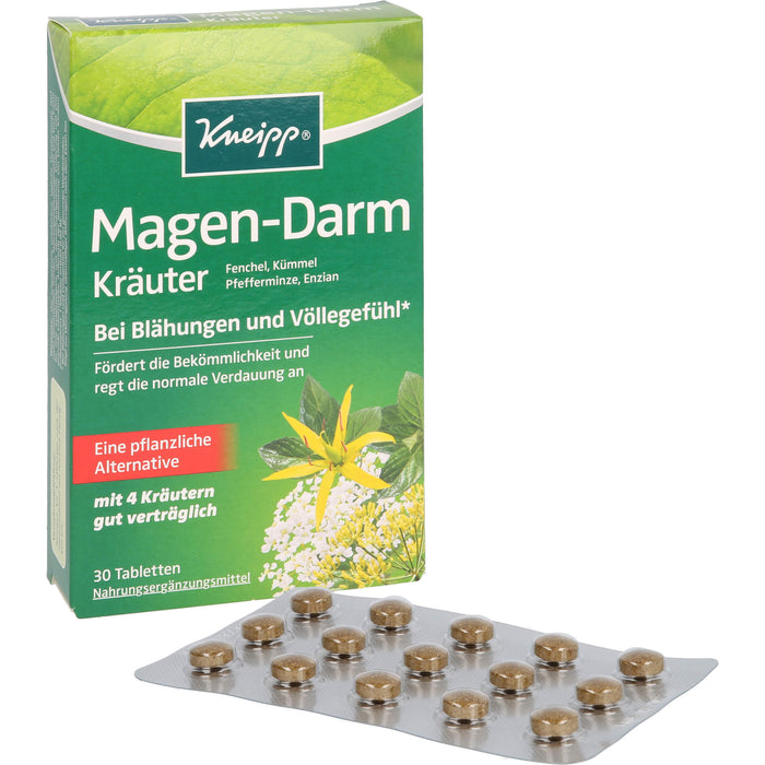 Kneipp Magen-Darm Kräuter, 30 pcs. Tablets