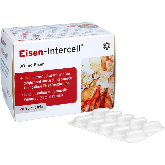 Eisen-Intercell 30 mg Kapseln, 90 pc Capsules