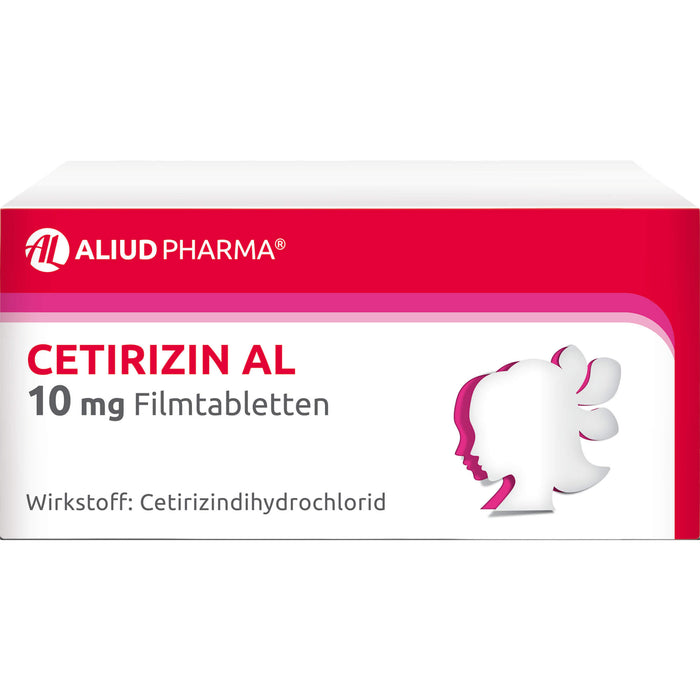 CETIRIZIN AL 10 mg Filmtabletten bei allergischen Erkrankungen, 20 pcs. Tablets