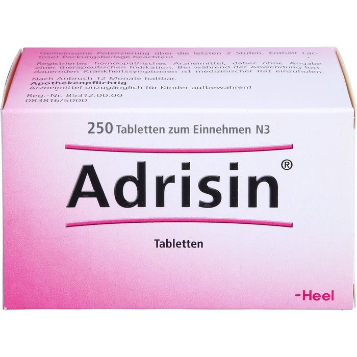 Adrisin Tabletten, 250 pcs. Tablets