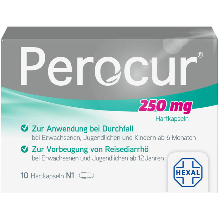 Perocur 250 mg Hartkapseln, 10 St. Kapseln