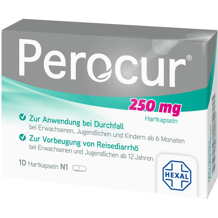 Perocur 250 mg Hartkapseln, 10 pcs. Capsules