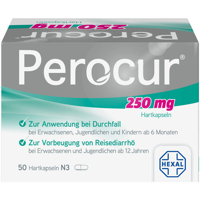 Perocur 250 mg Hartkapseln, 50 pc Capsules