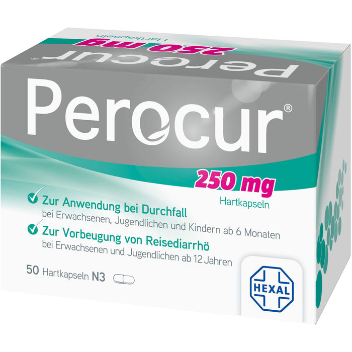 Perocur 250 mg Hartkapseln, 50 pcs. Capsules