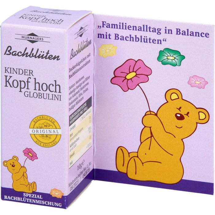 Bachblüten Murnauers Kinder Kopf Hoch Globulini, 10 g GLO