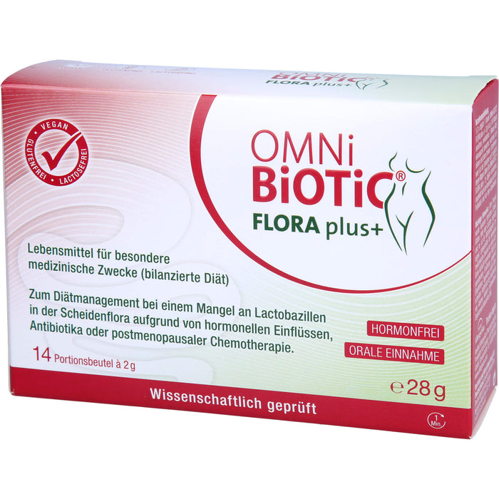 OMNi-BiOTiC Flora plus+ Portionsbeutel, 14 pcs. Sachets