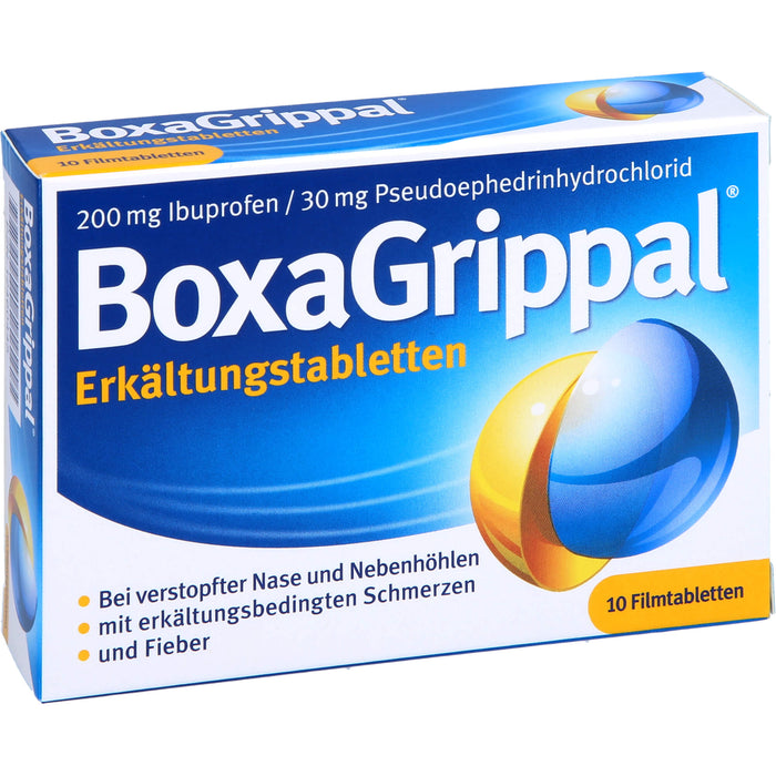 BoxaGrippal Tabletten, 10 pc Tablettes