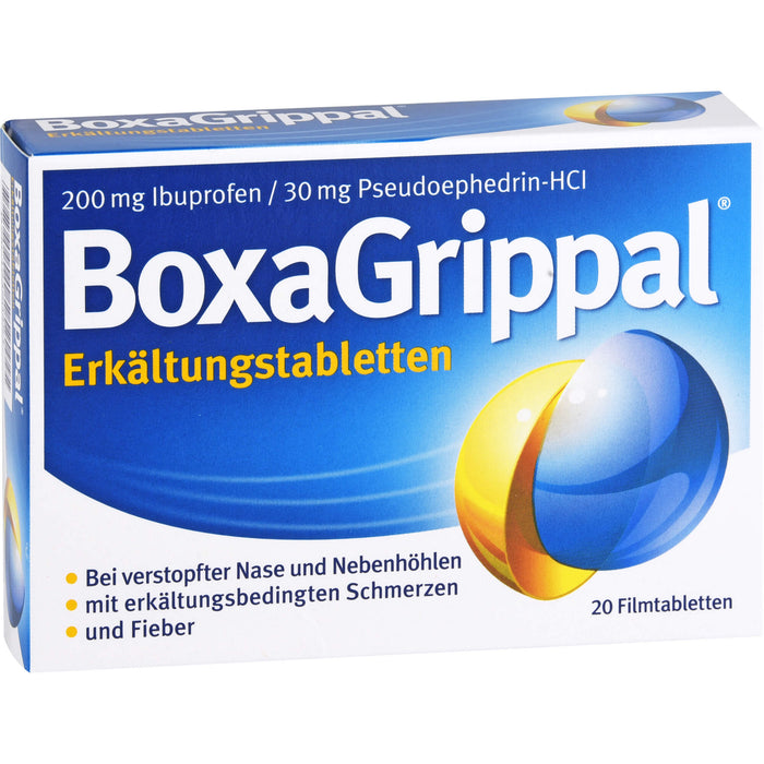 BoxaGrippal Erkältungstabletten, 20 St. Tabletten